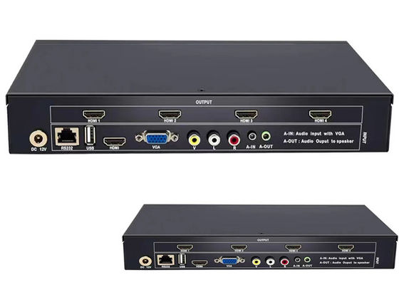 4K Modular LCD Video Wall Controller untuk Konfigurasi Video Wall Fleksibel