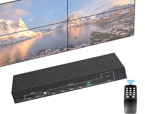 4K 30Hz 2x2 LCD Video Wall Controller Multi Monitor Prosesor Splicing