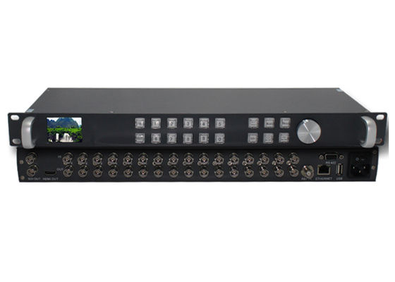 WL-MVP9104  penerima multi-tampilan 4-ch input 3G-SDI dan 1-ch output 3G-SDI