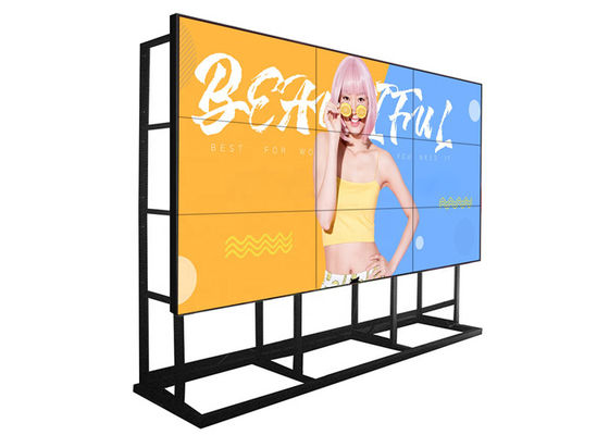 46inch 49inch 3.5mm Bezel LCD Video Wall dan LCD Video Wall Display dengan Panel BOE Full HD
