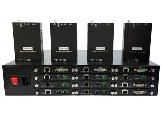 4k HDMI Over Cat5 Extender Dengan Input HDMI 12X Dan Output HDBaseT
