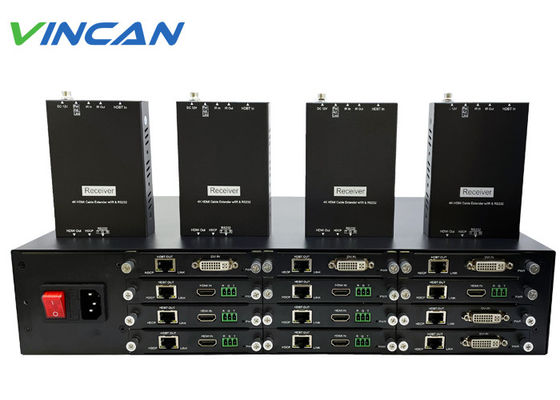 UHD 1080p 1x12 HDMI HDBaseT Extender / Splitter + Penerima 195ft