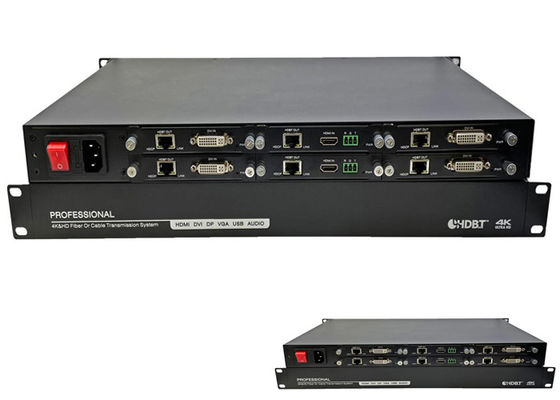 1080p UHD 1x6 HDMI HDBaseT Extender / Splitter 195ft + Penerima