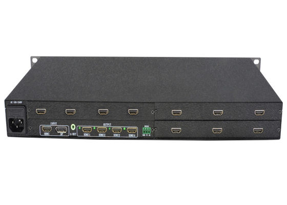 HDMI 1.4 Input 9 Output Video Wall Controller Untuk Penyambungan TV 4x2 2x4 1x8 Display