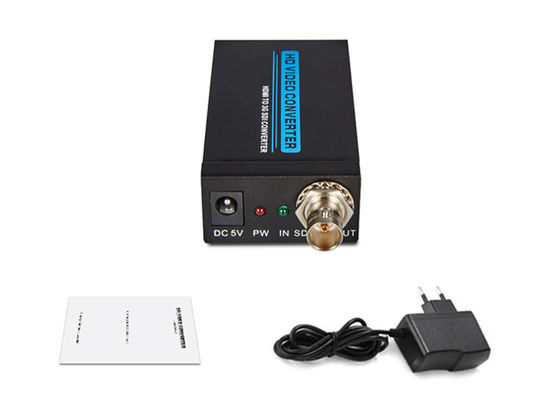 1080P MINI HDMI Ke SD / HD / 3G SDI Converter Dengan HDMI1.3 HDCP1.1 / 1.2