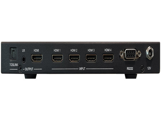 4x Input Dan 1x Output Seamless UHD Video Switcher Dengan Multiview Control