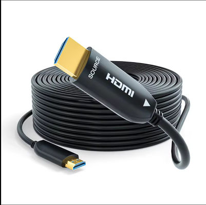 Kabel Serat Optik HDMI Ultra-High-Speed 4K / 8K Video, Dukungan 3D, HDR