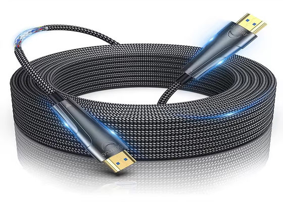"Ultra-High-Speed HDMI Fiber Optic Cable 4K / 8K Transmission, Zero Latency"