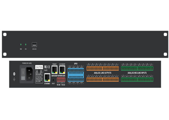 Dynamic Range 100dB Dante Audio Controller 7.9 X 5.9 X 2.2 Dalam kompatibilitas Windows/Mac