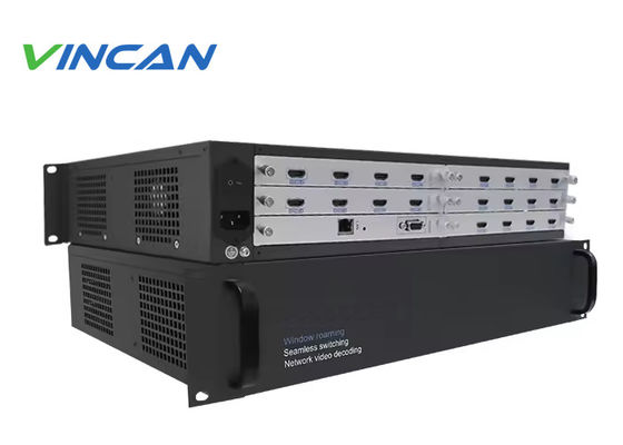 Multi-Window Capability Modular Video Wall Controller dengan Port Output DVI