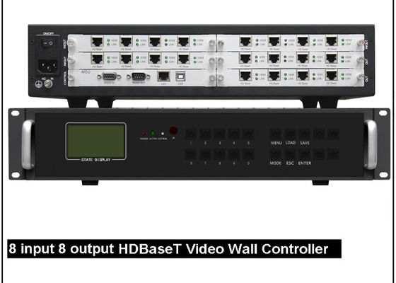 Multi-Window Capability Modular Video Wall Controller dengan Port Output DVI