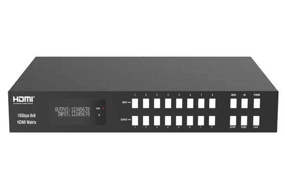 Dukungan Multi Output Resolution HDMI Matrix Switcher untuk Peralatan HOME AUDIO AND VIDEO