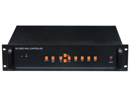 Advanced 2x4 2x2 3x4 Display Video Wall Controller dengan Resolusi 1920x1080