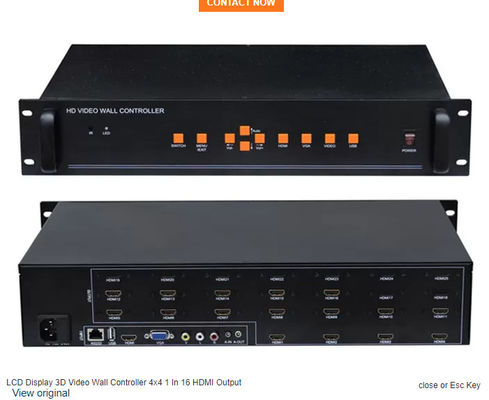Controller Video Wall HDMI yang ampuh untuk operasi ruang kontrol