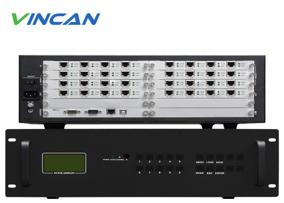 Dukungan Dual Power Supply Untuk Hingga 64 Tampilan Modular Video Wall Controller