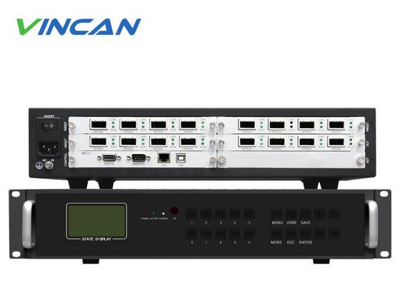 2x2 2x4 Signal Modular Video Wall Controller Untuk Layar LCD HDMI Output Port