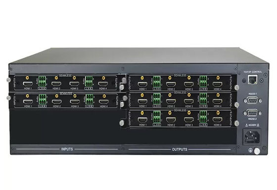 1080P Seamless 4K HDMI Matrix Switcher dengan Manajemen dan Kontrol EDID