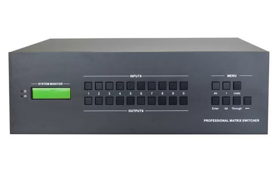 1080P Seamless 4K HDMI Matrix Switcher dengan Manajemen dan Kontrol EDID