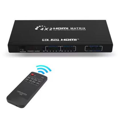 High Resolution HDMI Matrix Switcher Dukungan HDCP2.2 Dan 4Kx2k 60Hz