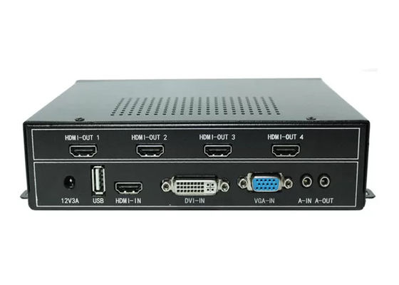 4K LCD Video Wall Controller dengan HDMI, DVI