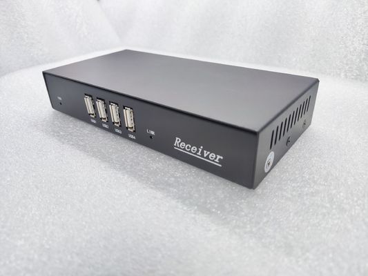 Fiber optik FOX-V-MPO jarak jauh dengan jarak 1000 kaki HDMI Type A Input IR Control