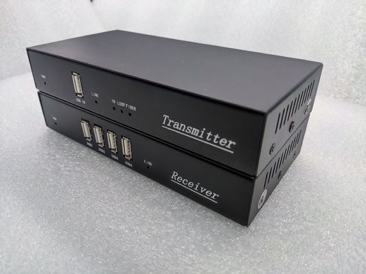 Fiber optik FOX-V-MPO jarak jauh dengan jarak 1000 kaki HDMI Type A Input IR Control