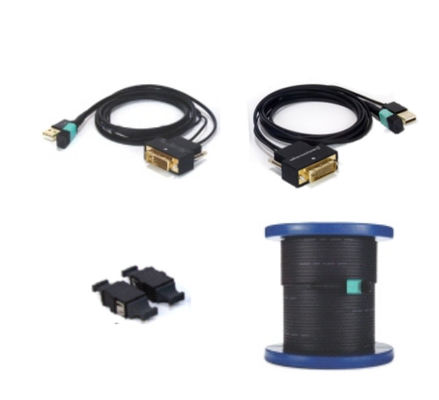 MPO FIBER CABLE DVI ¢ Konverter Serat DVI Berkinerja Tinggi, 4K@30Hz, 10,2Gbps