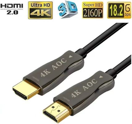 Ultra-Long HDMI Fiber Optic Cable Uncompressed 4K / 8K Video Transfer