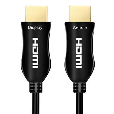 4K HDMI2.0 Kabel Serat Optik 48 Gbps Kabel Serat Optik HDMI Kecepatan Tinggi