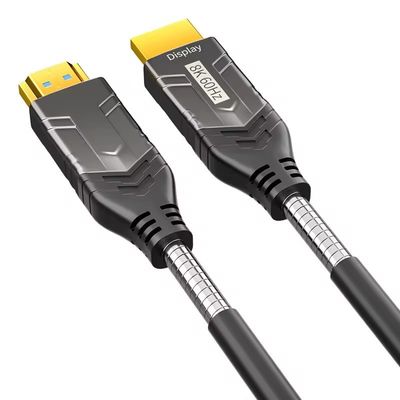 Ultra Long 4K HDMI Optical Cable ️ Zero Signal Loss, HDR Ready, Desain Plug & Play