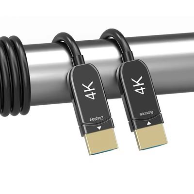 Kabel serat optik jarak jauh HDMI - Hingga 100m dengan kehilangan sinyal nol