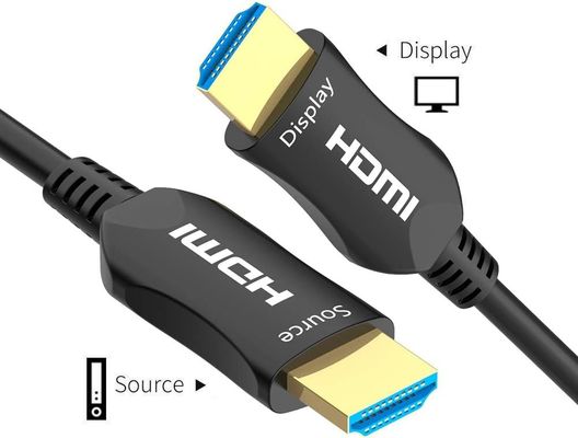 Kabel Serat Optik 4K HDMI Jarak Jauh, Tidak Ada Kerugian Sinyal, Dukungan Ultra HD 60Hz