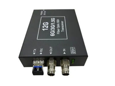 12G SDI 4K Fiber Extender - Transmisi Video Tidak Dikompresi untuk Penyiaran