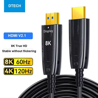 4K 60Hz HDMI kabel HDR didukung plug and play HDMI 2.0 kompatibilitas