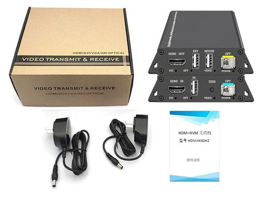 12G SDI Optical Extender: 4K/60Hz Lossless Video Transmission hingga 20km