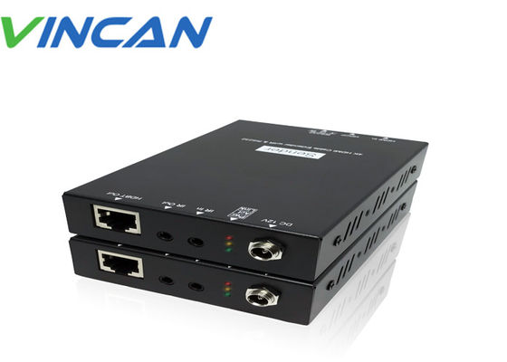 HDbaset HDMI Extender Over Single 70m CAT6 Dengan Dukungan IR POC, RS232 4k 60hz