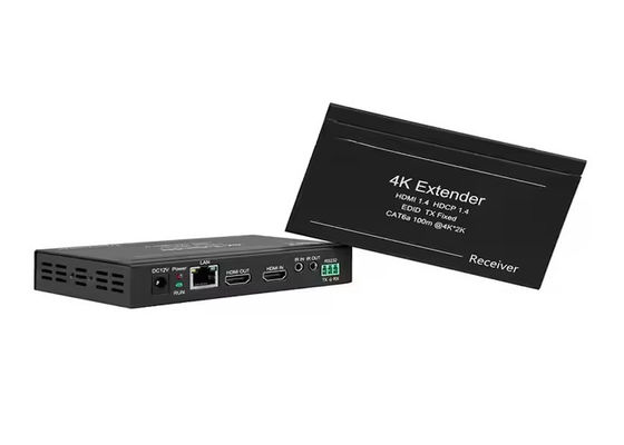 4K CAT 5 6 Uncompressed dan Delay-free HDMI HDBaseT Extender