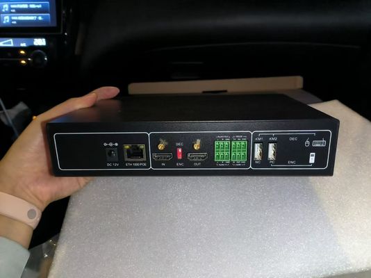 KVM-IP-1200 Dual Head Extender Dual Dual Layar Dukungan Ekstensi, Cocok untuk Transaksi Keuangan dan Kontrol Perangkat Medis