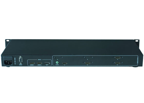 1 Input 4 Output Irregular Video Wall Controller Dengan HDMI1 HDMI2 Dan DP Interface