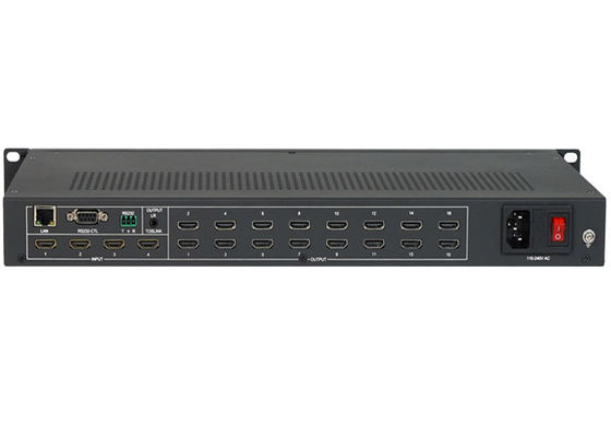 HDMI TV Video Wall Controller 4x4 4k Dengan 4 Input 16 Output
