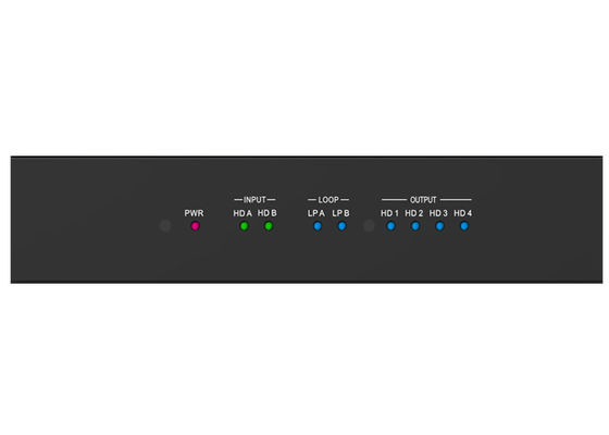 2 In 4 Out 2x4 Hdmi Splitter Dengan Video Wall Adapter 2x2 Video Wall Controller - 4k