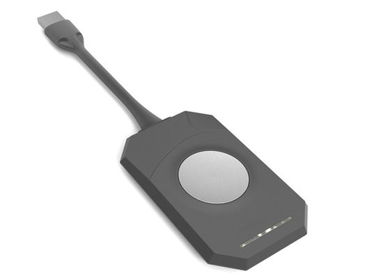 Dongle Adaptor Tampilan HDMI Nirkabel Input 4K Output 1080P dengan Output HDMI VGA Ganda untuk Streaming PC Laptop
