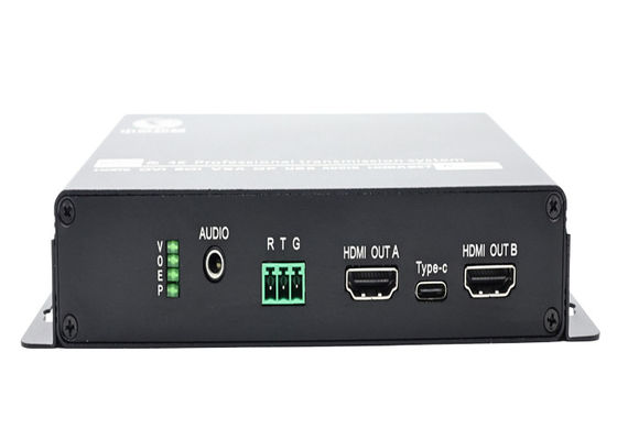 Extender Serat Optik HDMI Industri 4K 60Hz Ultra HD Hingga 10KM