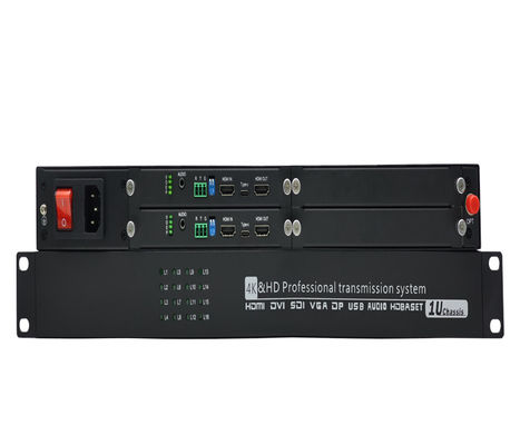10km 4K 60Hz HDMI Extender Over Fiber Optical Tidak ada kerugian Tidak ada latensi