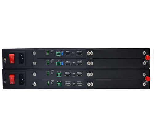 10km 4K 60Hz HDMI Extender Over Fiber Optical Tidak ada kerugian Tidak ada latensi