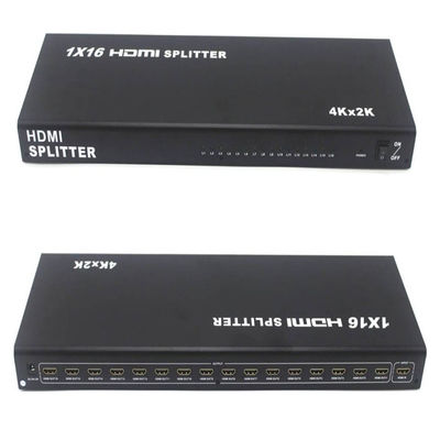 HDMI Video Splitter 1 In 16 Out ∙ AV Video Distributor untuk 4K Display