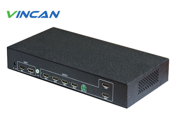 1x6 Video Wall Controller - 6 Output LCD Display Processor untuk Multi-Screen Wall