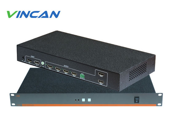 1x6 Video Wall Controller - 6 Output LCD Display Processor untuk Multi-Screen Wall
