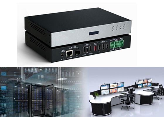 H.264 H.265 2K & 4K IP KVM HDBaseT Encoder Av Over Ip Encoder Decoder