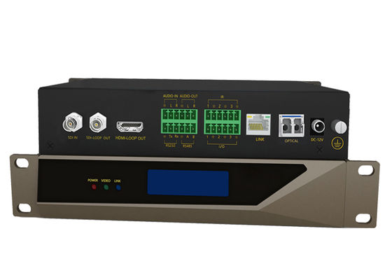 Sakelar KVM Optik 4x2 Sakelar Matriks Serat KVM Sakelar KVM Serat